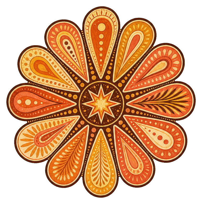 Preview for Twelve House Mandala Sticker
