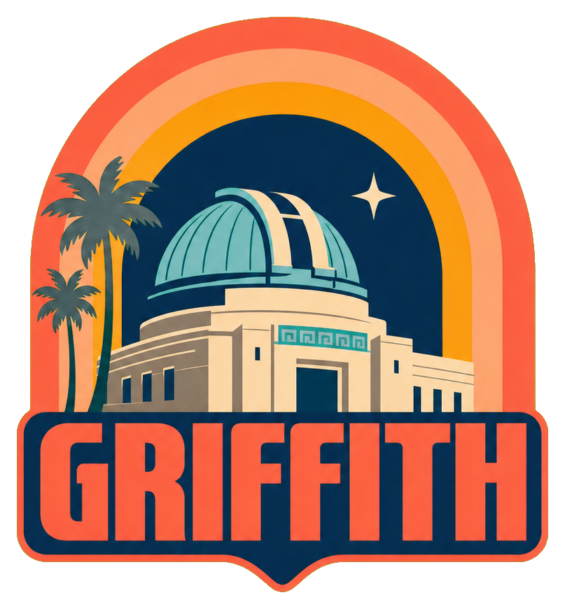 Preview for Griffith Star Retro Los Angeles Sticker