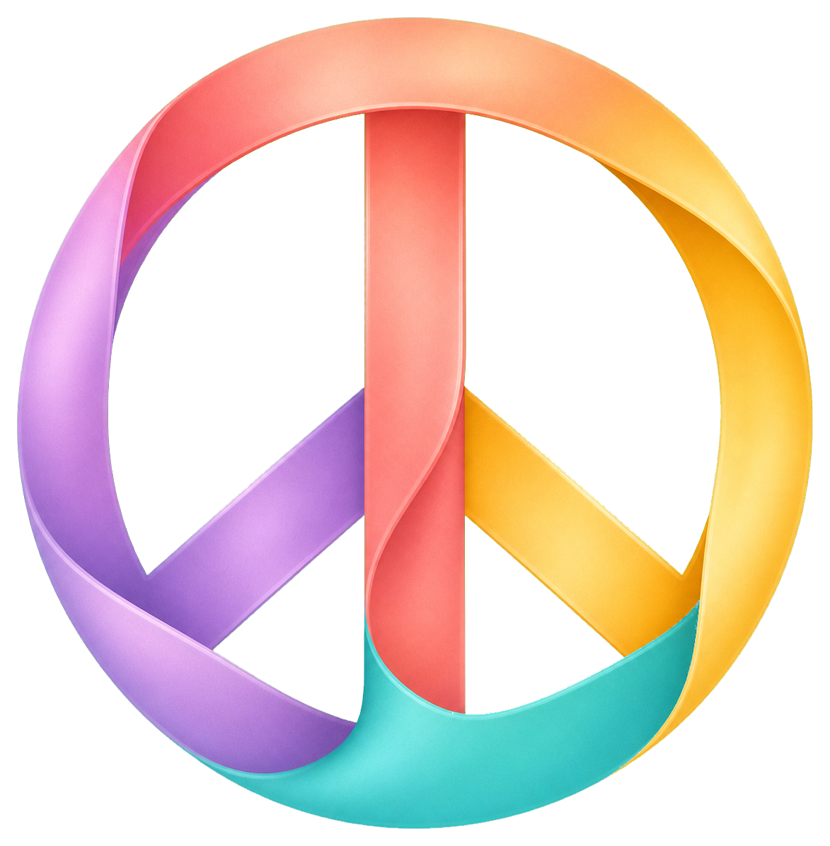 Preview for Peace Ribbon Sticker