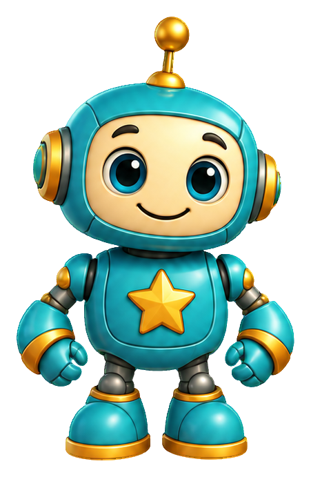 Preview for 3d Playful Robots Star Robot