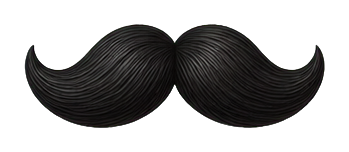Preview for Black Mustache Sticker For Photos And Designs