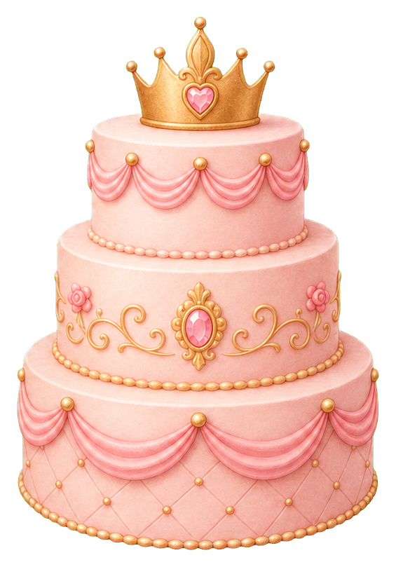 Preview for Pink Birthday Cake Sticker