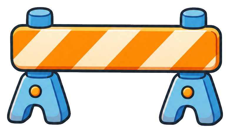 Preview for Construction Barricade Sticker