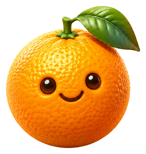 Preview for 3d Fruit Pals Orange Pal