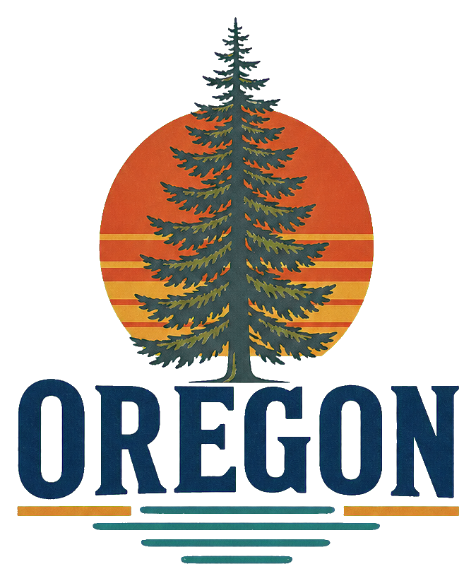 Preview for Oregon Pine Tree Sticker