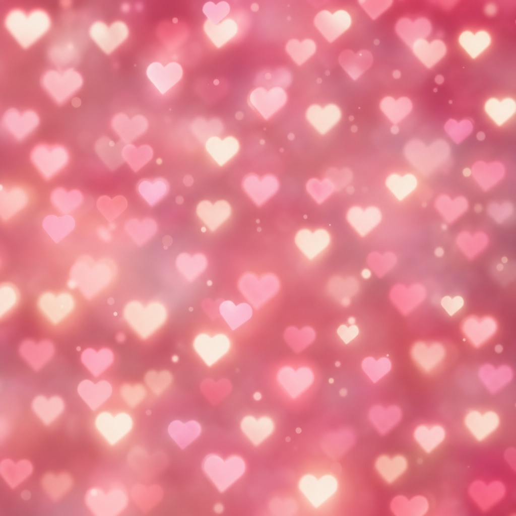 Preview for Square Pink Hearts Background