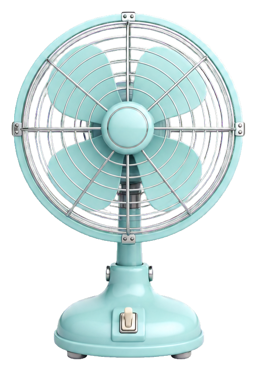 Preview for Mint Desk Fan Sticker