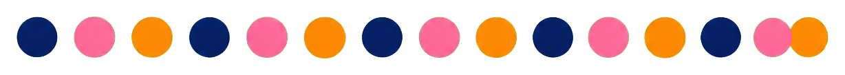 Preview for Colorful Dotted Divider Sticker