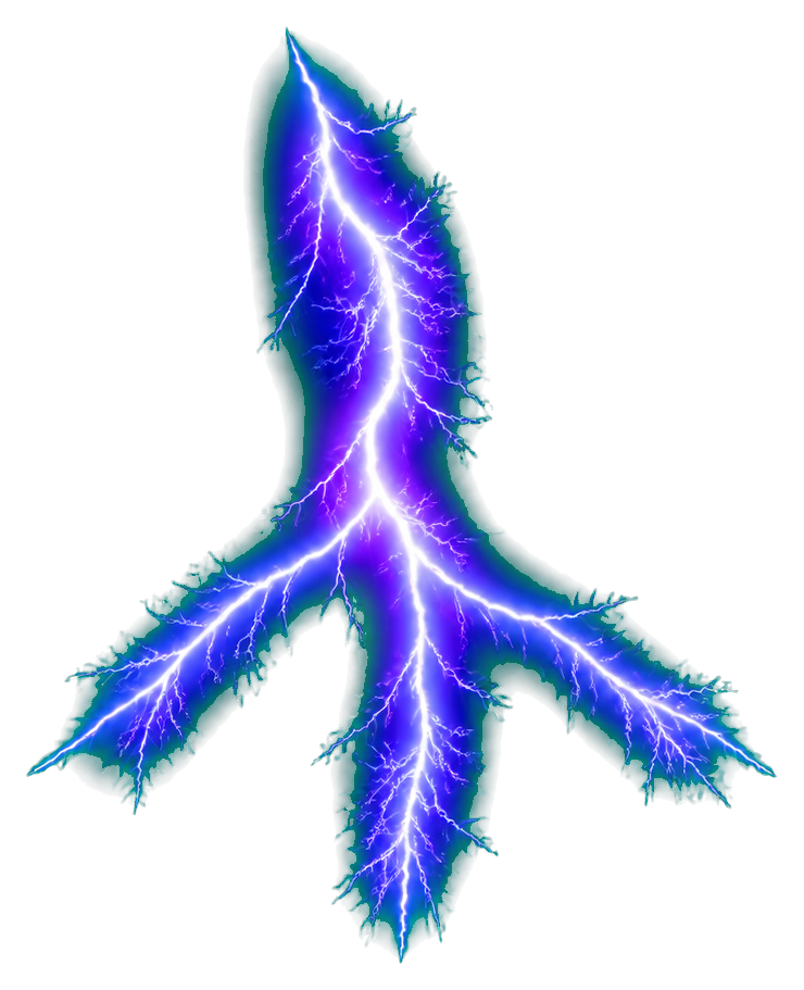 Preview for Realistic Forked Lightning Sticker