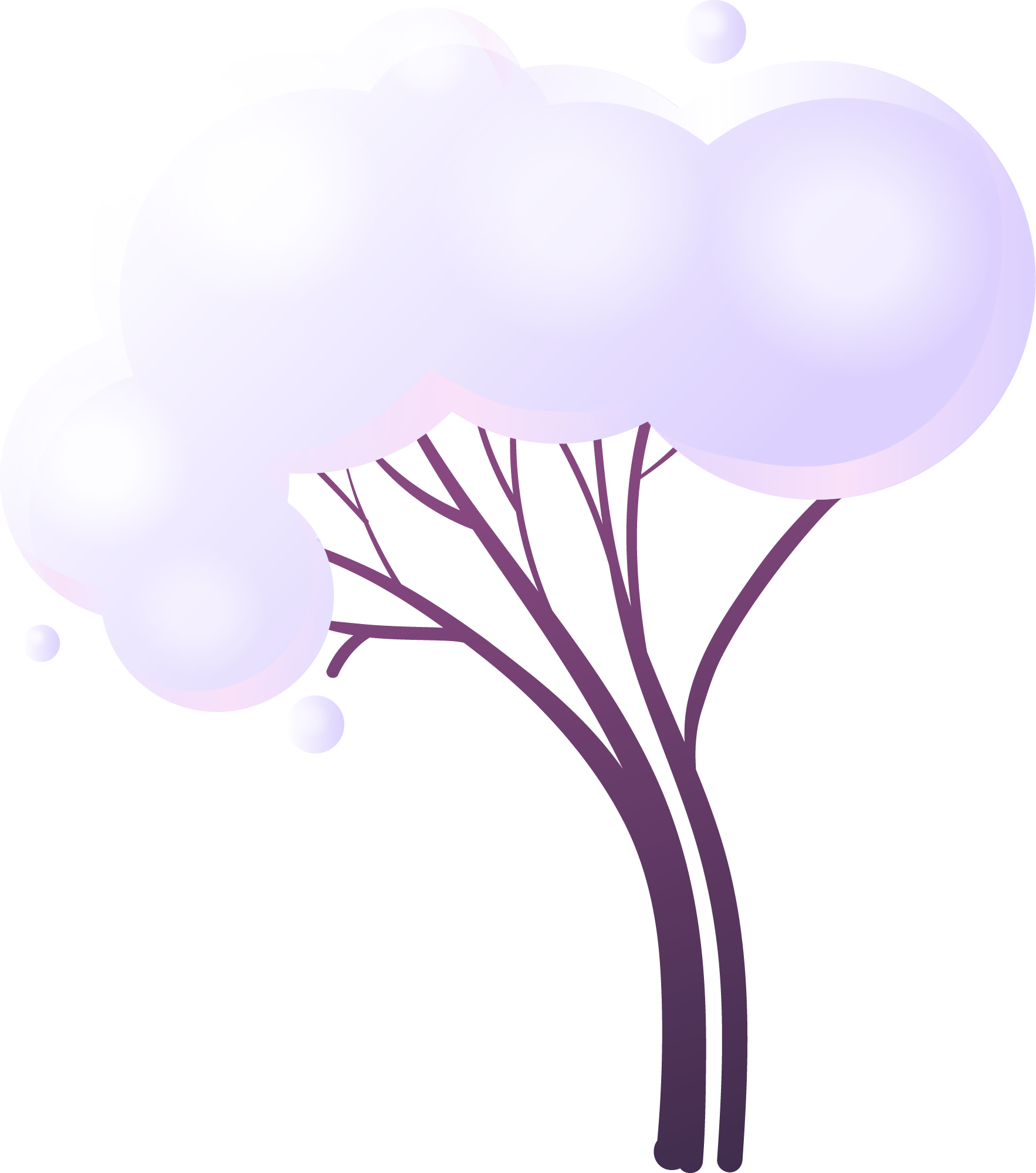 Preview for Stylized-tree-illustration-winter-sticker-e9de1