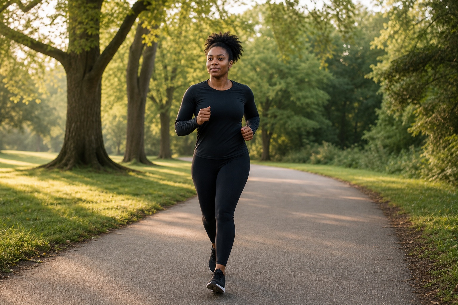 Preview for Park Jogging Background Stock Photo