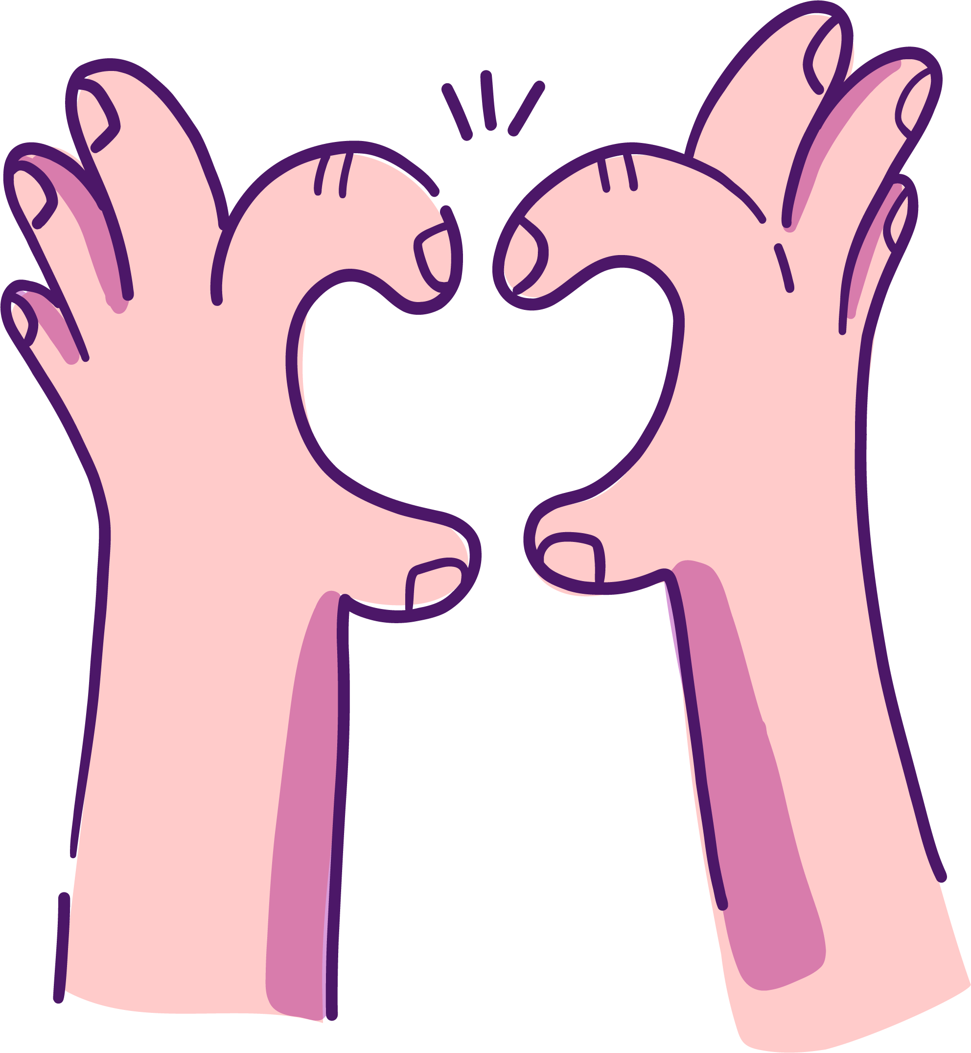 Preview for Heart-hands-gesture-cute-love-sticker-11c67