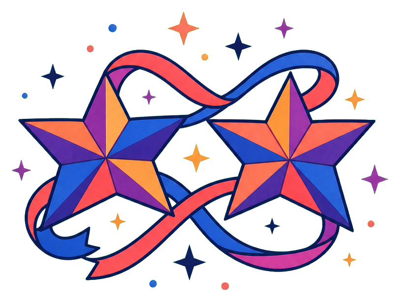 Preview for Gemini Star Twins Sticker