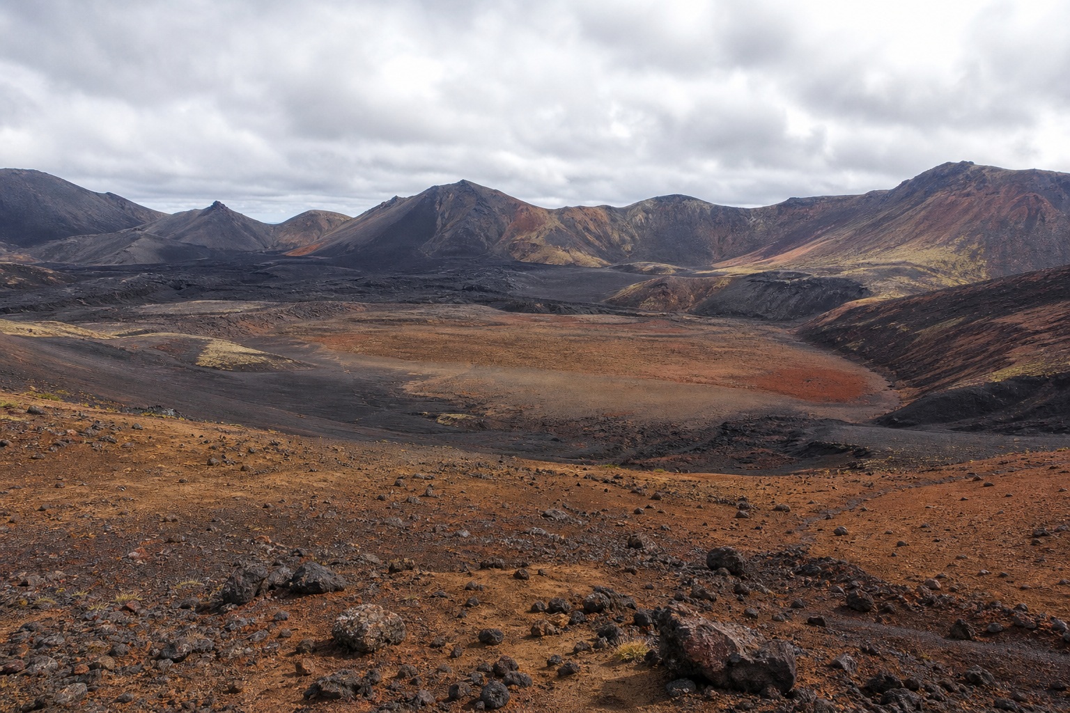 Preview for Volcanic Crater Basin Background