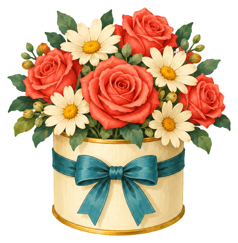 Preview for Mothers Day Floral Hatbox