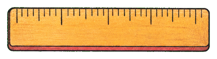Preview for Golden Wooden Ruler Sticker