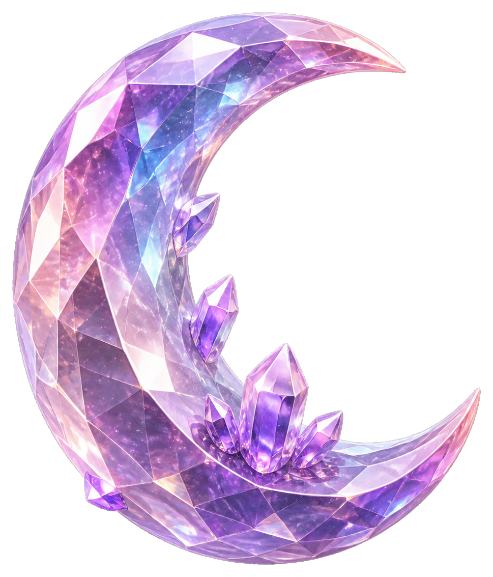 Preview for Moon Crystal Sticker