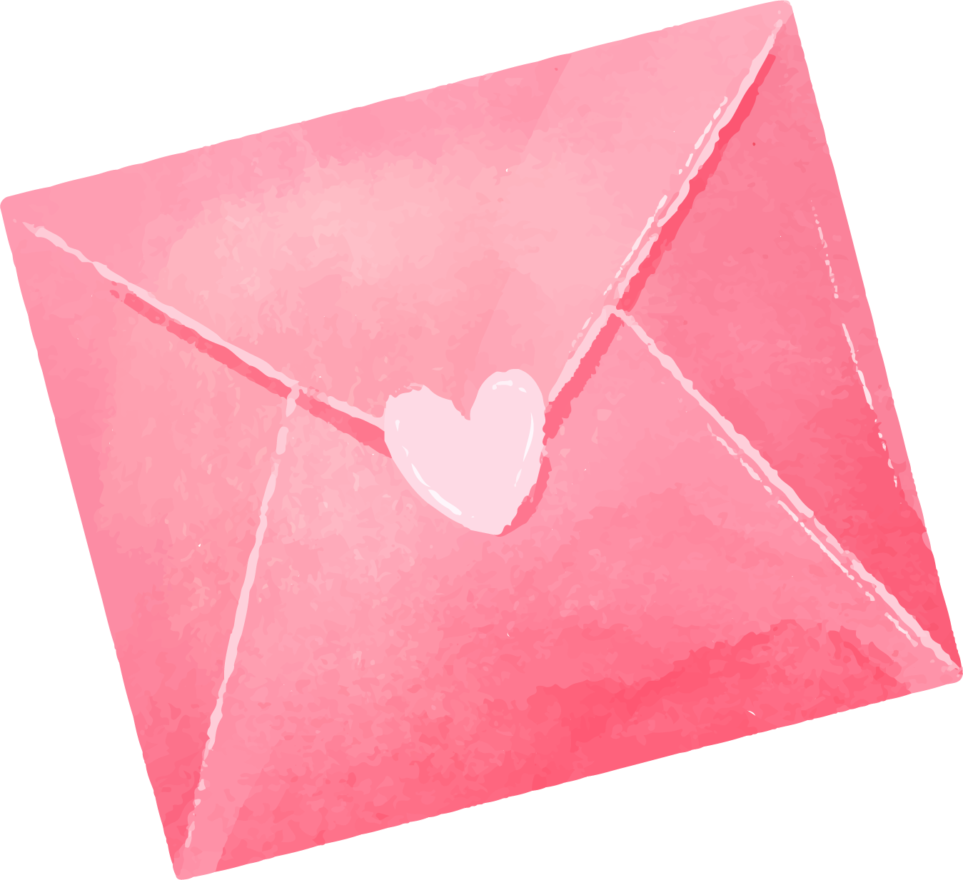 Preview for Pink-envelope-with-heart-watercolor-love-sticker-ff4ca
