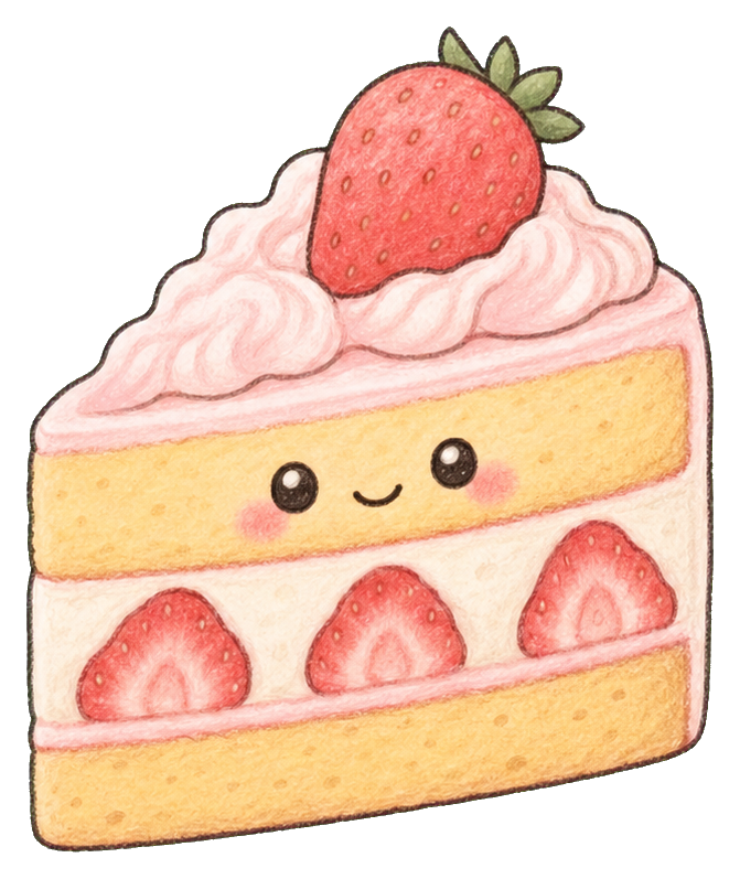 Preview for Strawberry Shortcake Slice Sticker