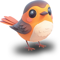 Preview for Cartoon-bird-illustration-animal-sticker-e51c2
