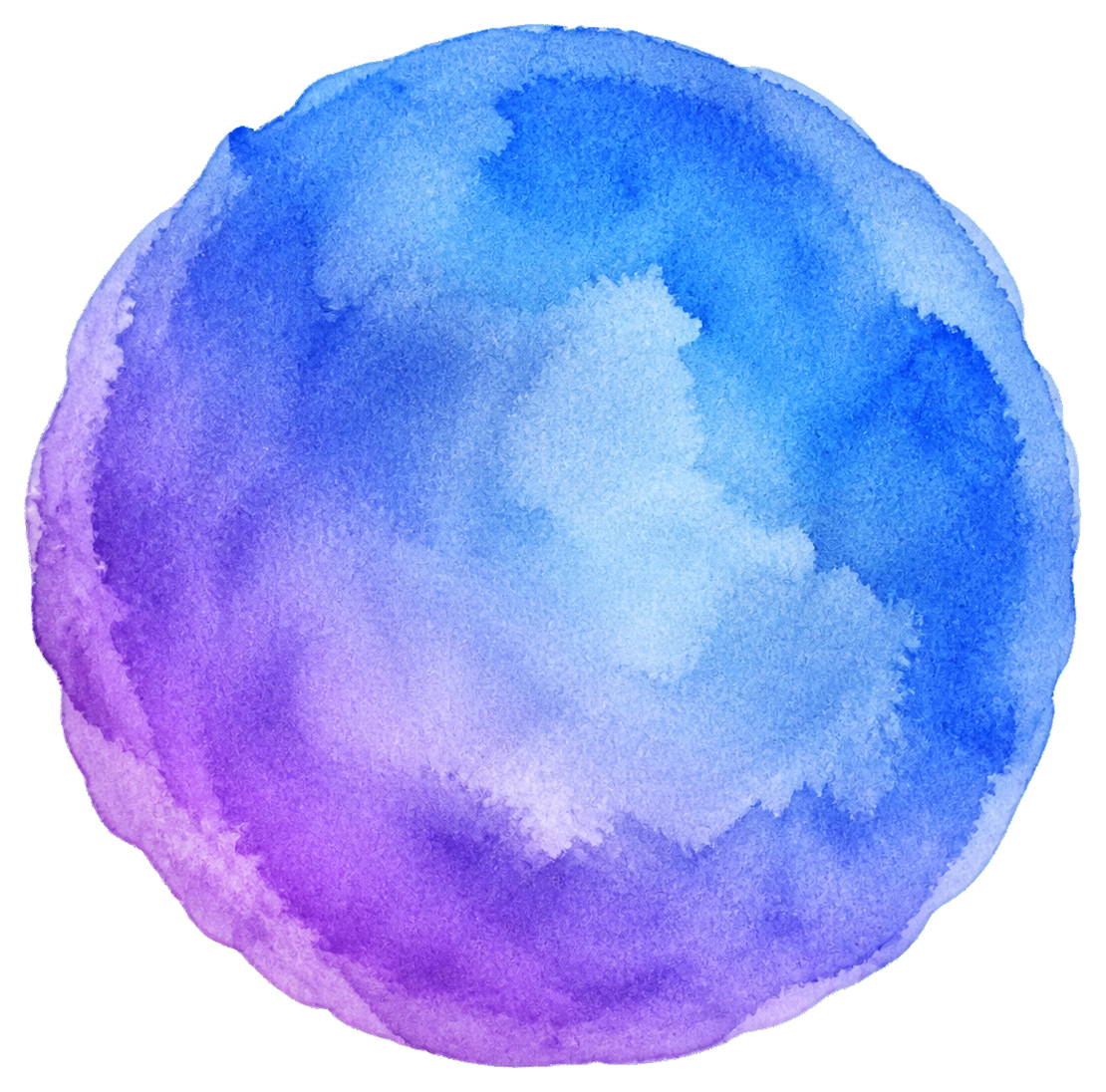 Preview for Watercolor Circle Wash Sticker