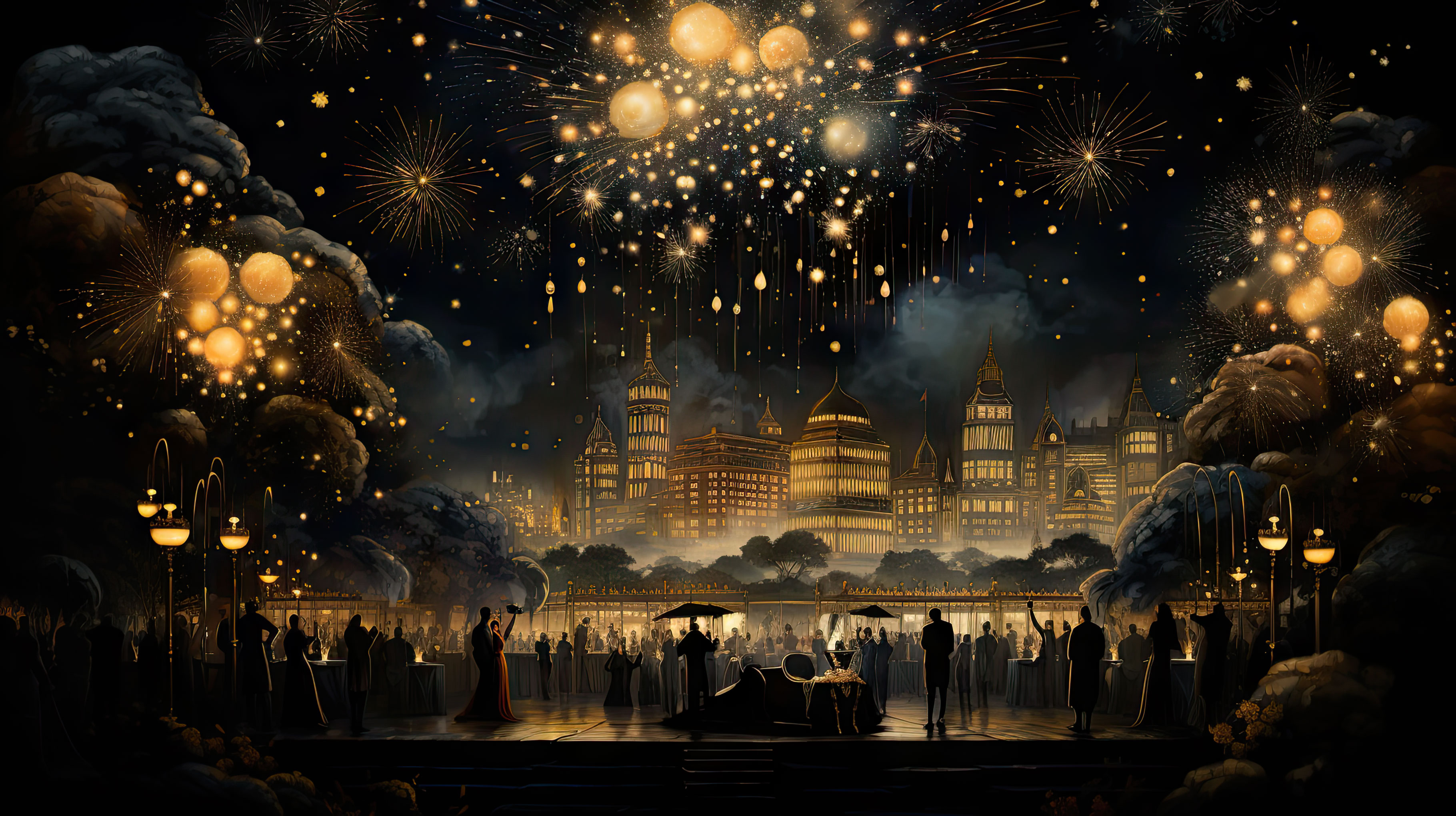 Preview for Mystical-city-at-night-new-year-background-27a16
