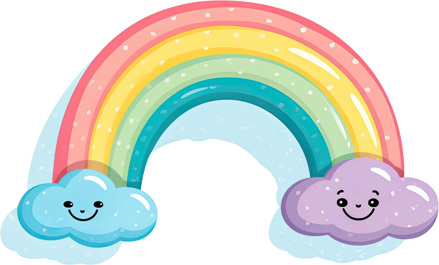 Preview for Rainbow-clouds-clipart-illustration-logo-object-sticker-6f460