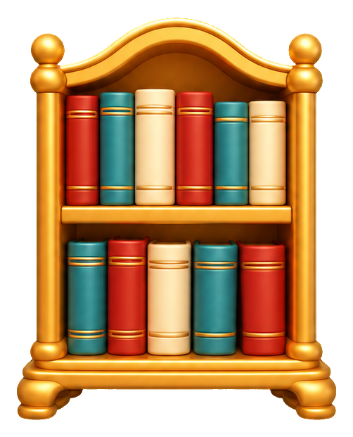Preview for 3d Cozy Reading Book Case