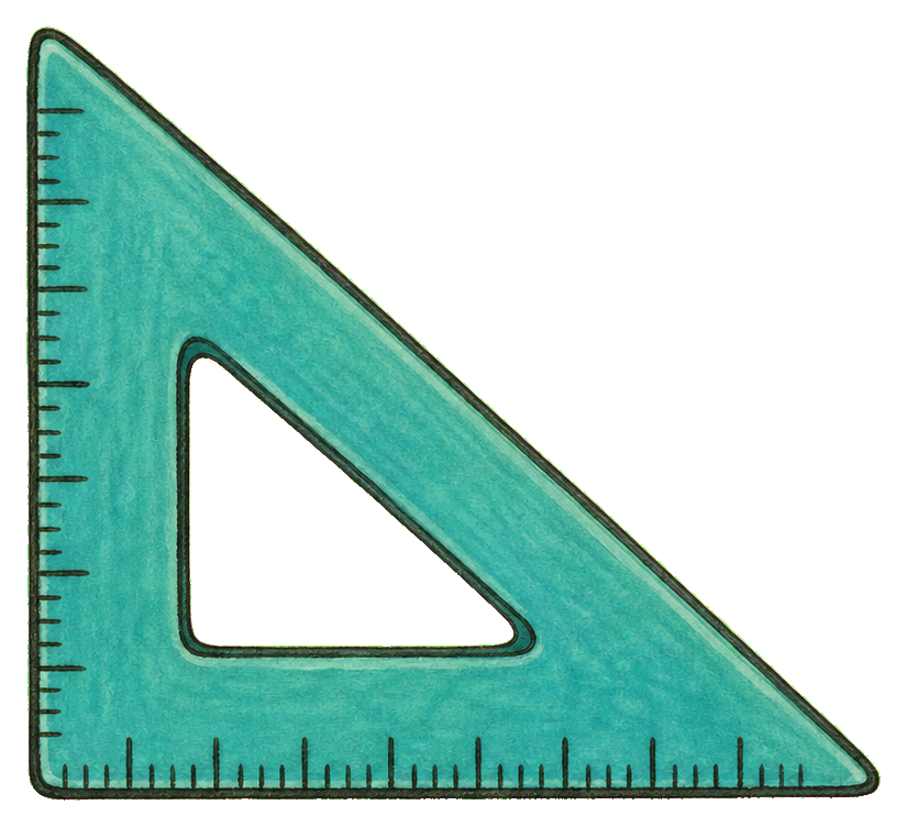 Preview for Triangle Set Square Sticker