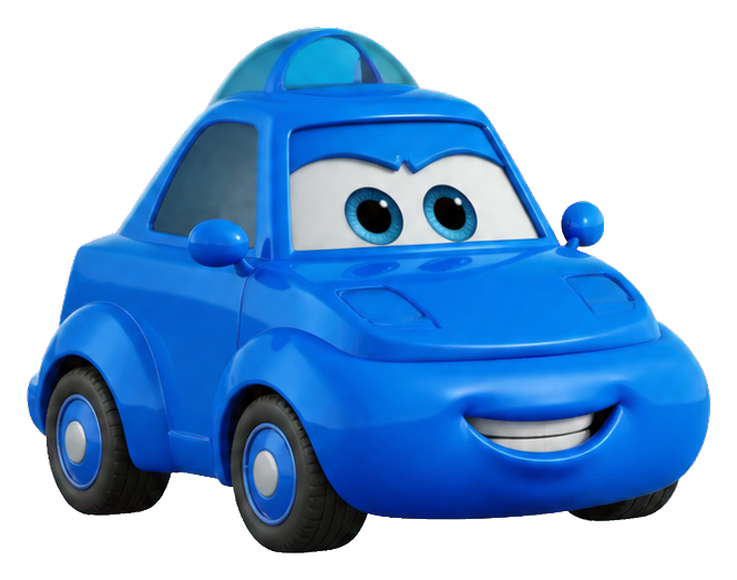 Preview for Blue Sports Coupe Car Sticker