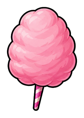 Preview for Cotton Candy Sticker Graphic