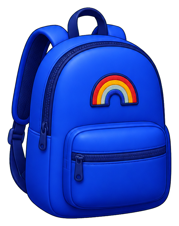 Preview for Rainbow Backpack Sticker
