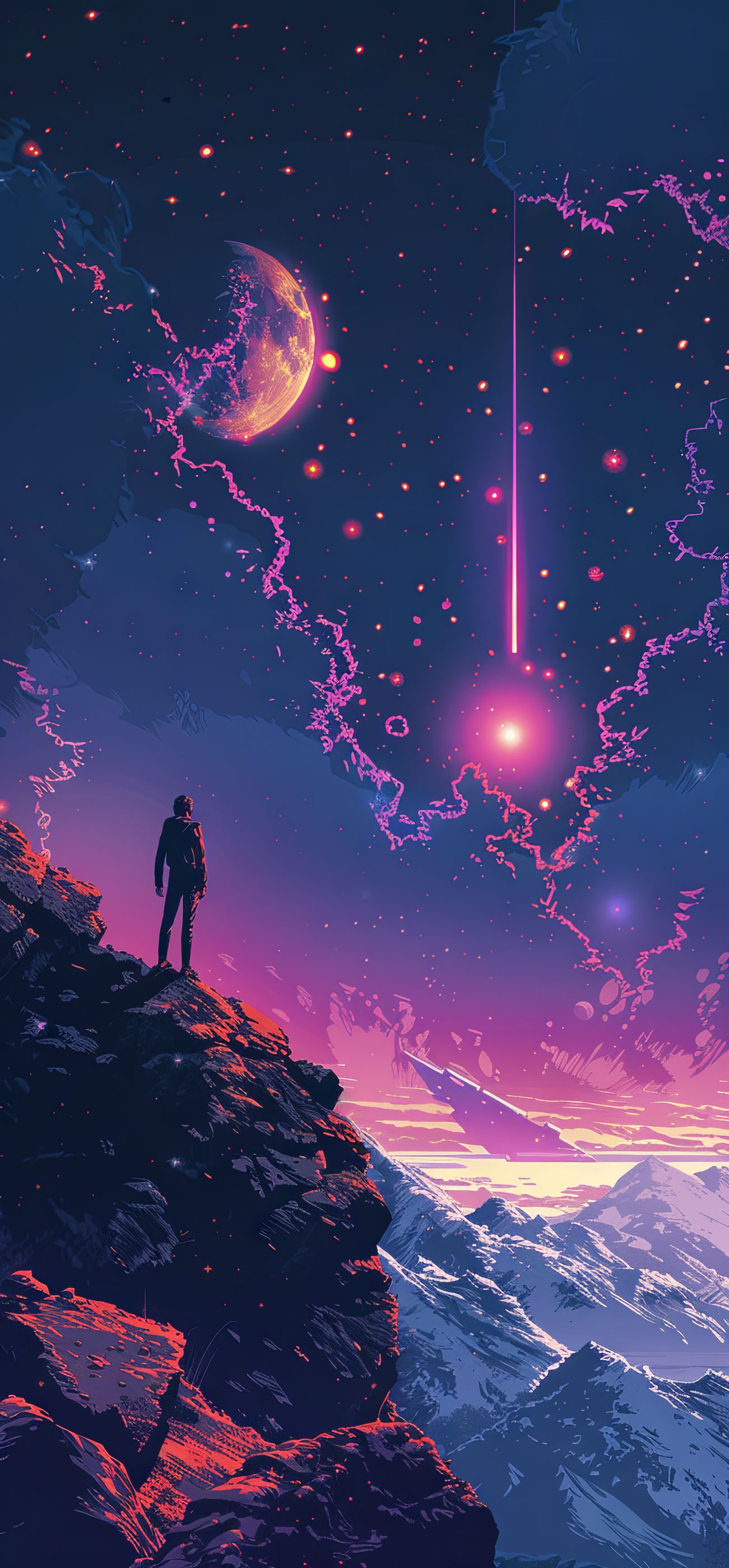 Preview for Cosmic-landscape-art-astrophotography-phone-background-3dcdc