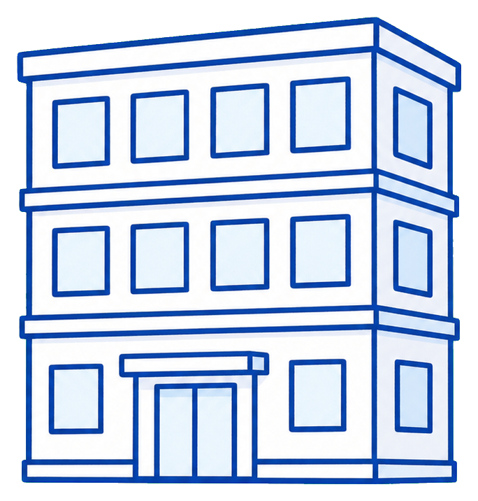 Preview for Office Building Sticker Graphic