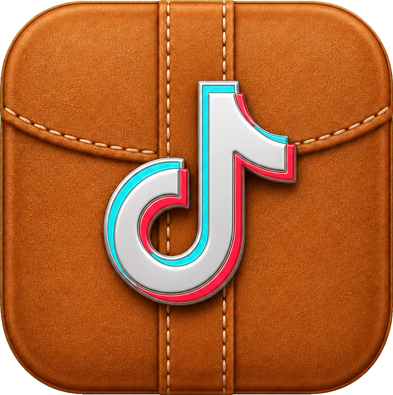 Preview for Caramel Leather App Icon Sticker For Pizap