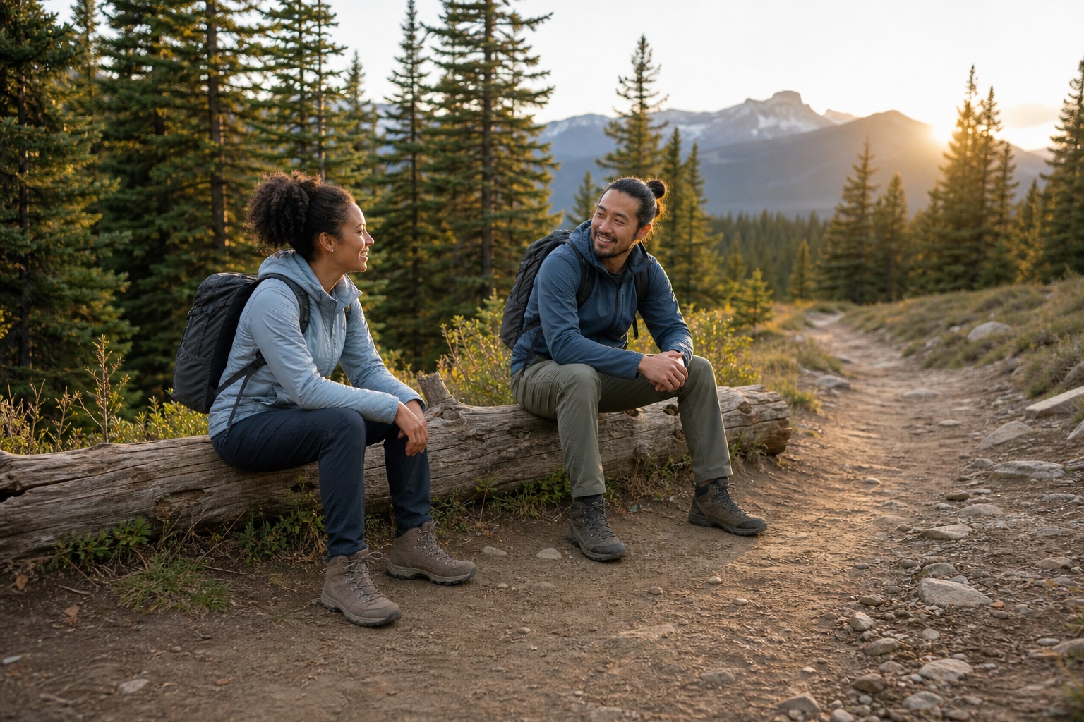 Preview for Friends Trail Break Hiking Background