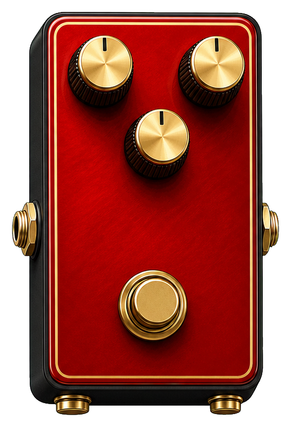 Preview for Gold Knob Effects Pedal Sticker