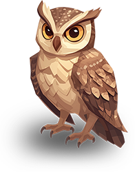 Preview for Cartoon-owl-illustration-animal-sticker-000c1