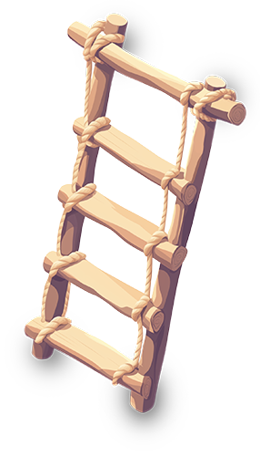 Preview for Wooden-ladder-illustration-hardscape-sticker-36981