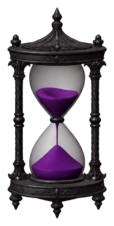 Preview for Purple Sand Hourglass Sticker