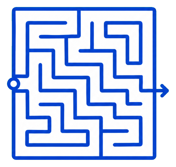 Preview for Maze Exit Arrow Sticker