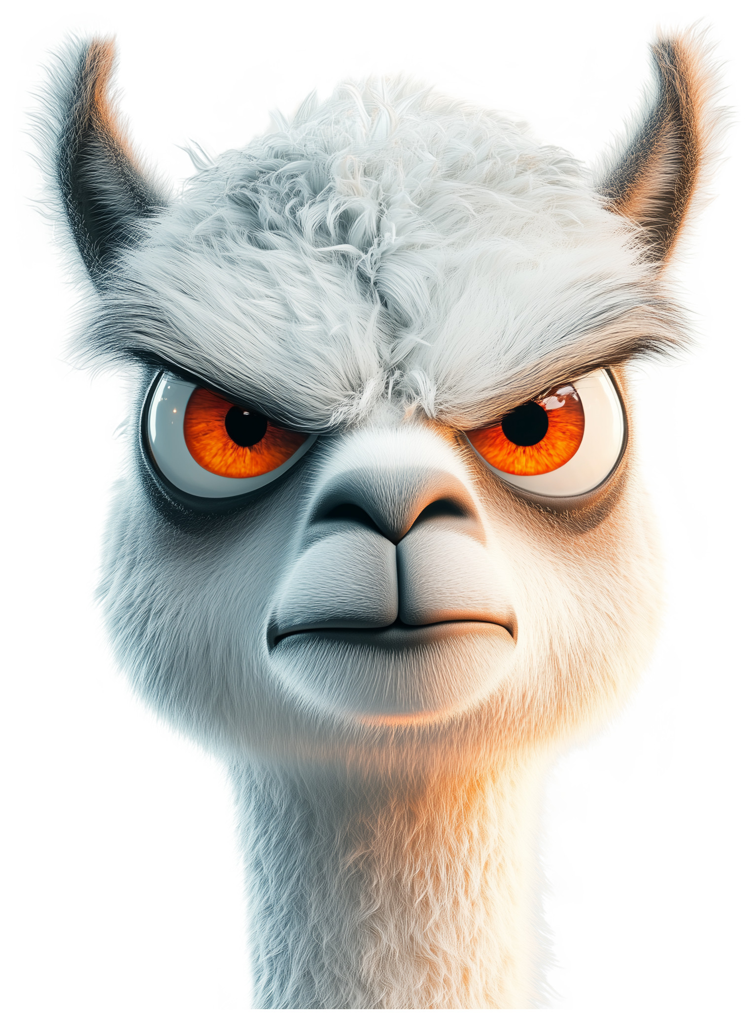Preview for Cute Llama Emoji Sticker