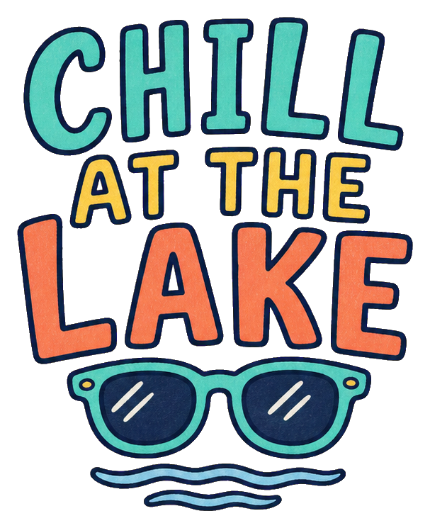 Preview for Chill At The Lake Sticker
