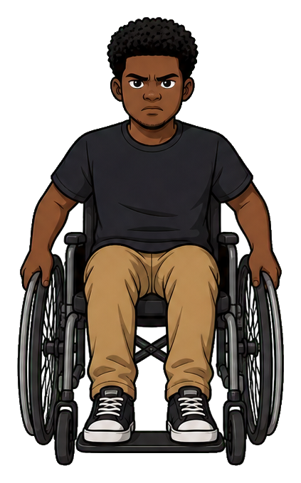 Preview for Proud Wheelchair User Sticker
