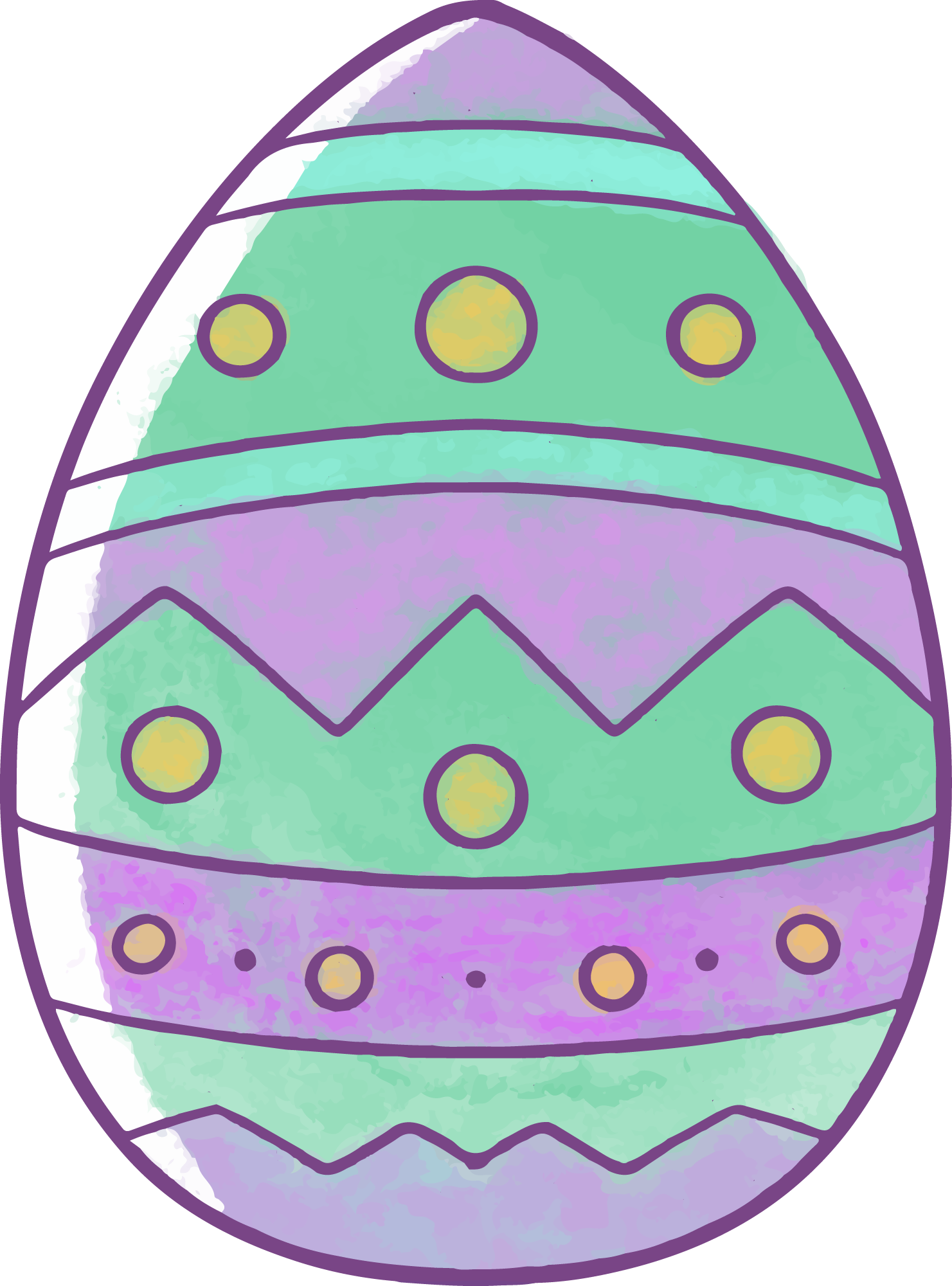 Preview for Easter-egg-design-sticker-b9607