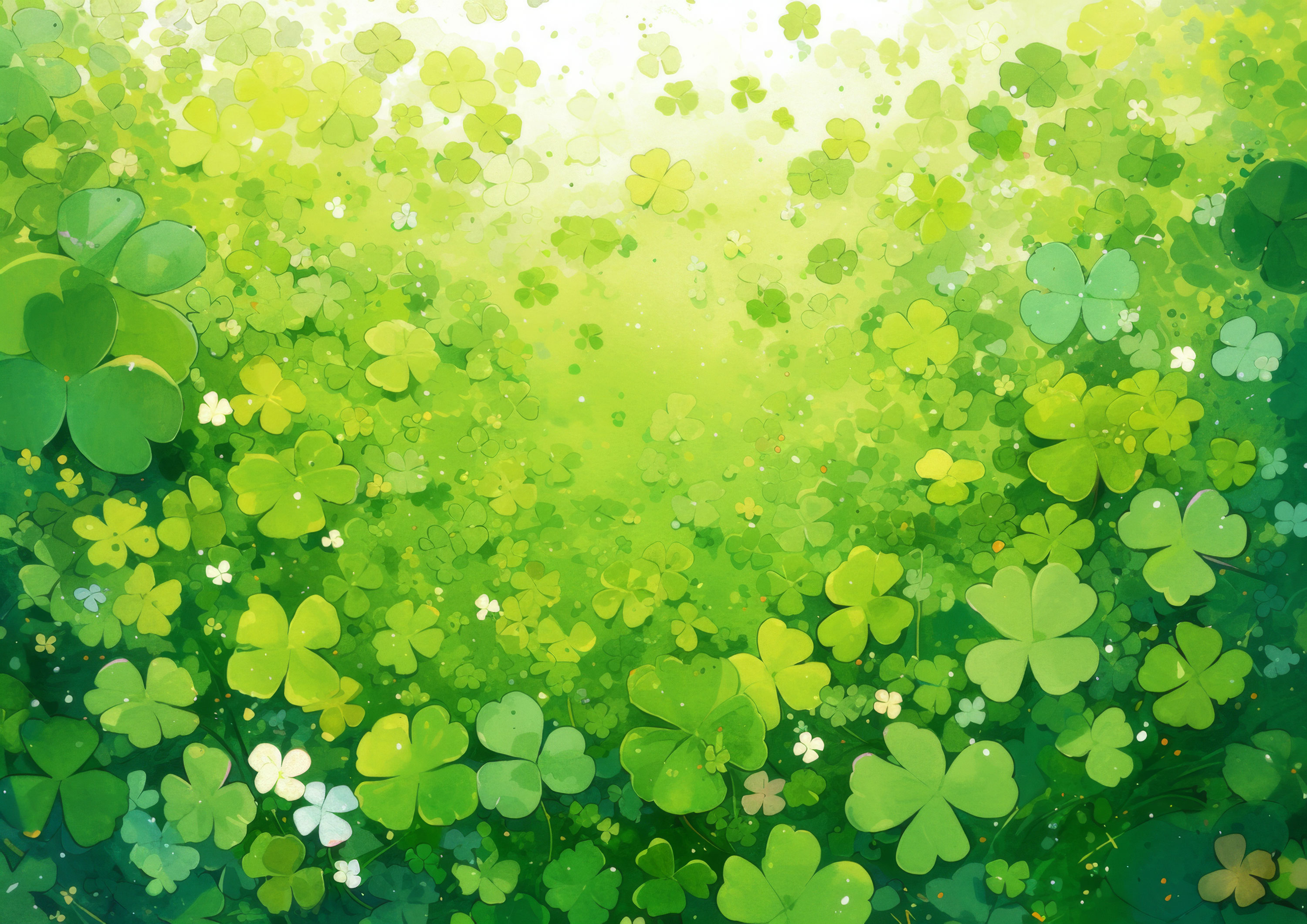Preview for Green-clover-background-st-patricks-25da8