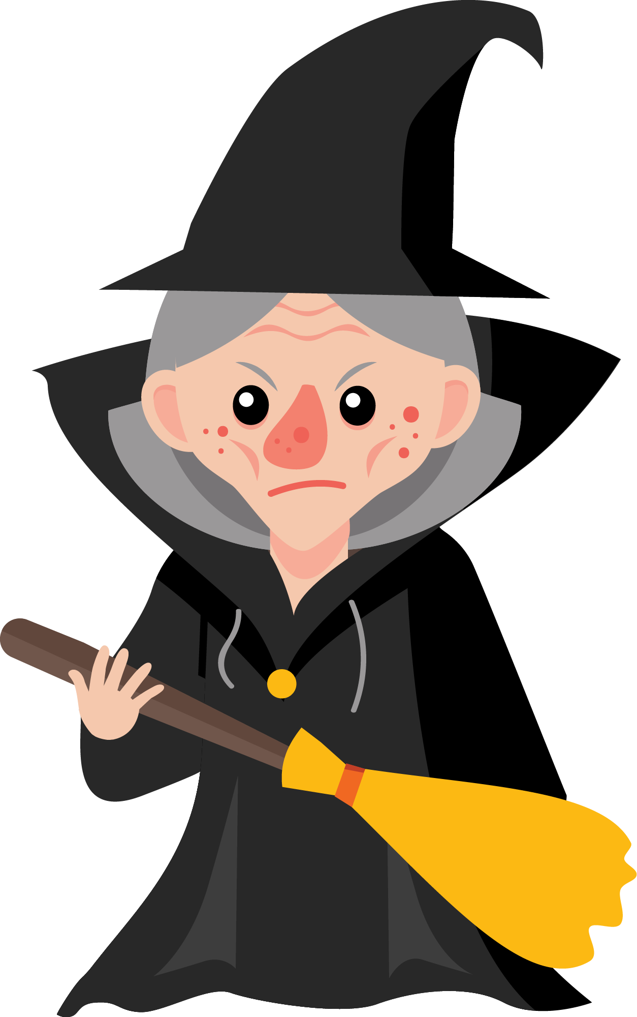 Preview for Cartoon-witch-illustration-witches-sticker-d1274