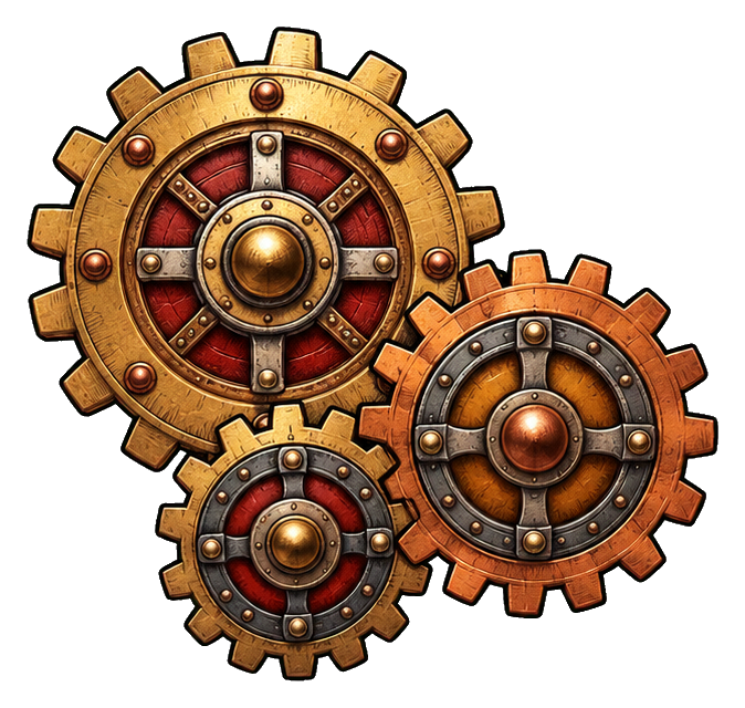 Preview for Steampunk Gear Cluster