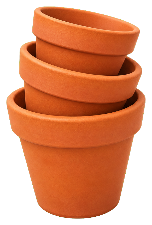 Preview for Terracotta Pot Stack Sticker