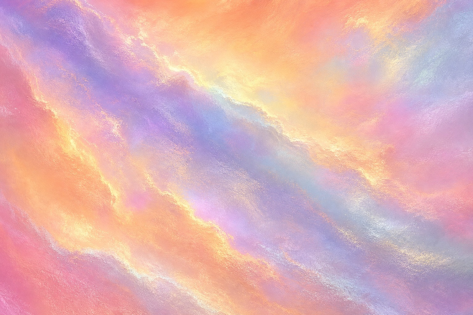 Preview for Peach Lavender Holographic Gradient Background